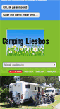 Mobile Screenshot of camping-liesbos.nl