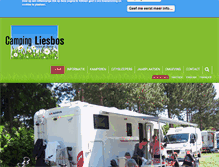 Tablet Screenshot of camping-liesbos.nl